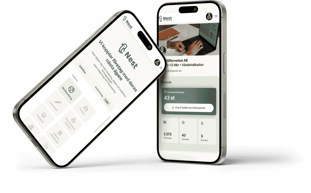 Showing Nest on a iPhone