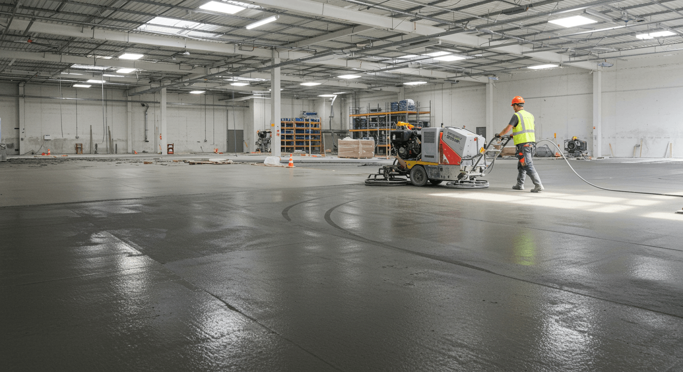 Betongarbeten och byggverksamhet visualization