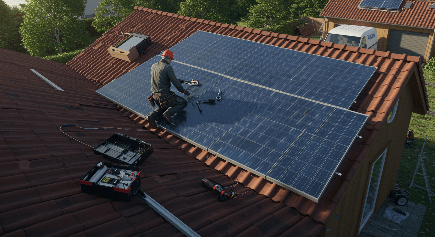 Elinstallation och service visualization