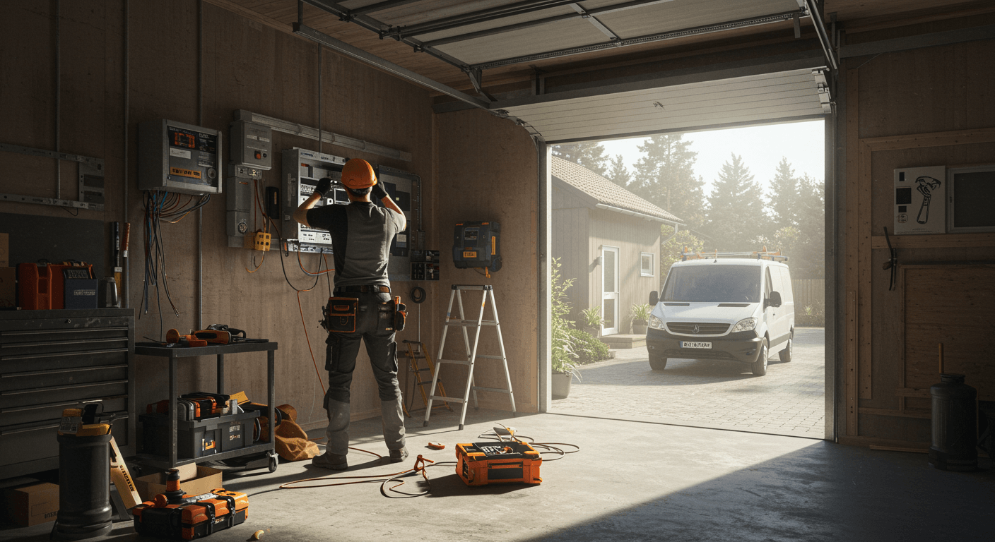 Elinstallation och fastighetsförvaltning visualization