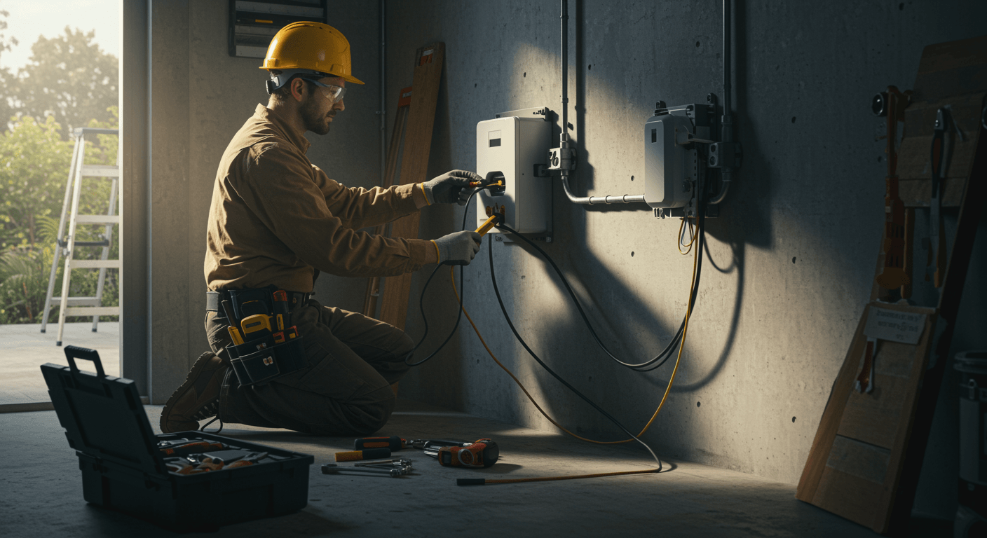 Elinstallationsverksamhet visualization