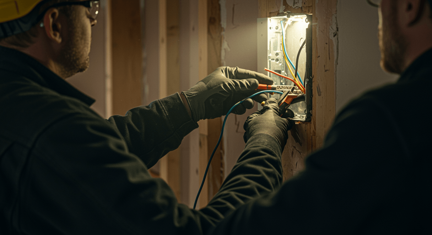 Elinstallationsverksamhet visualization