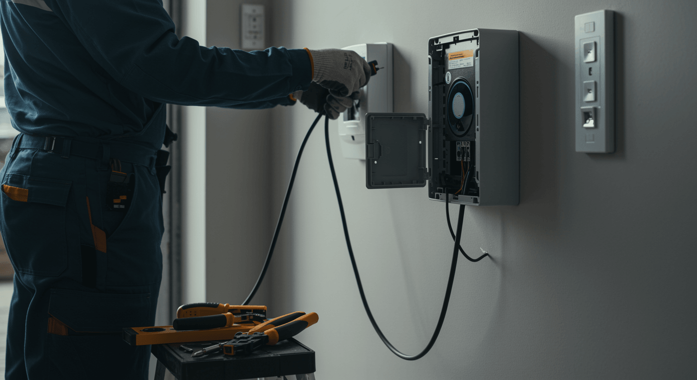 Elinstallationsverksamhet visualization