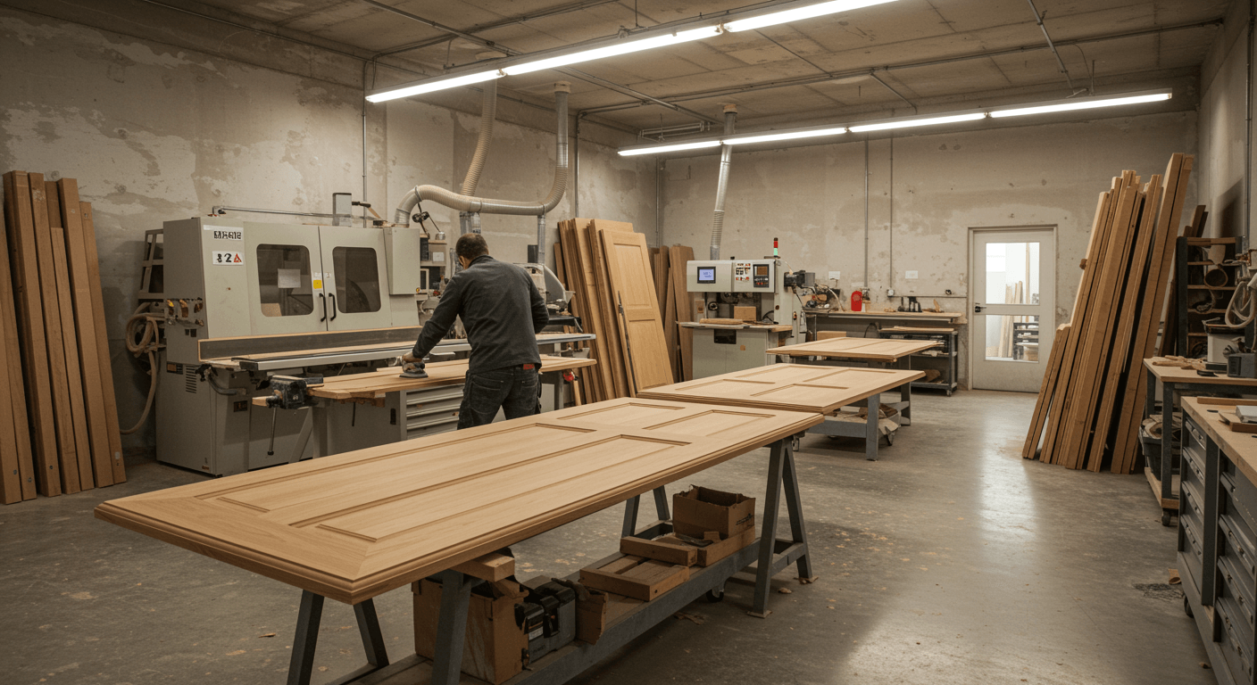 Snickerifabrik för portar och dörrar visualization