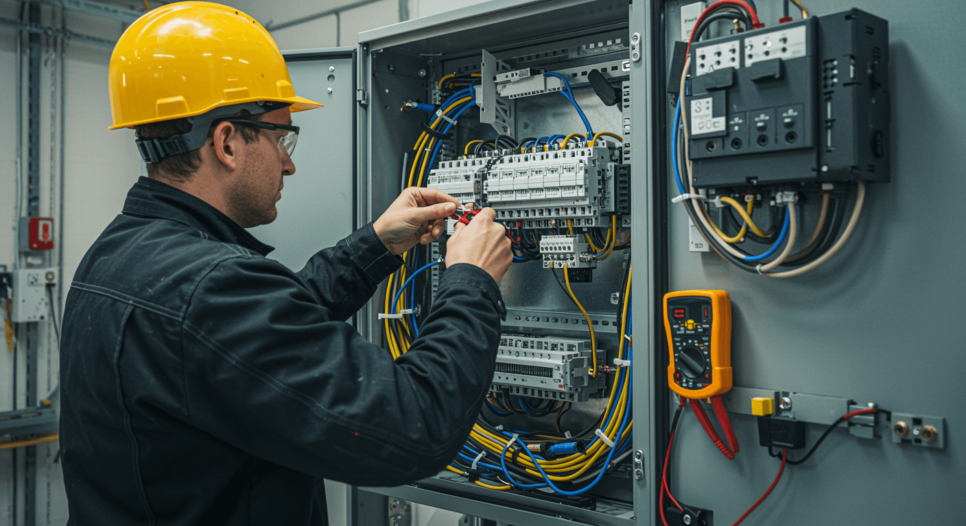 Elinstallation och apparater visualization