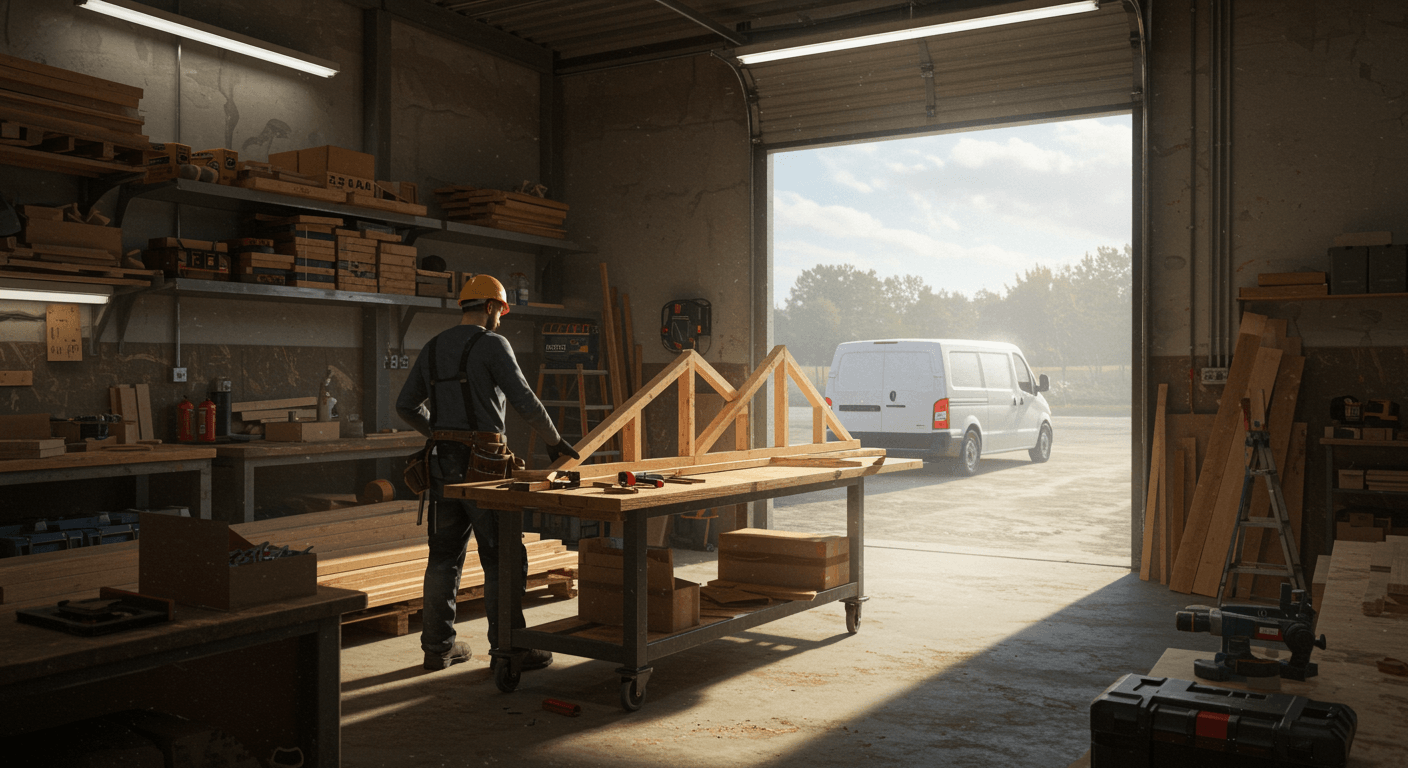 Bygg- och montageverksamhet visualization