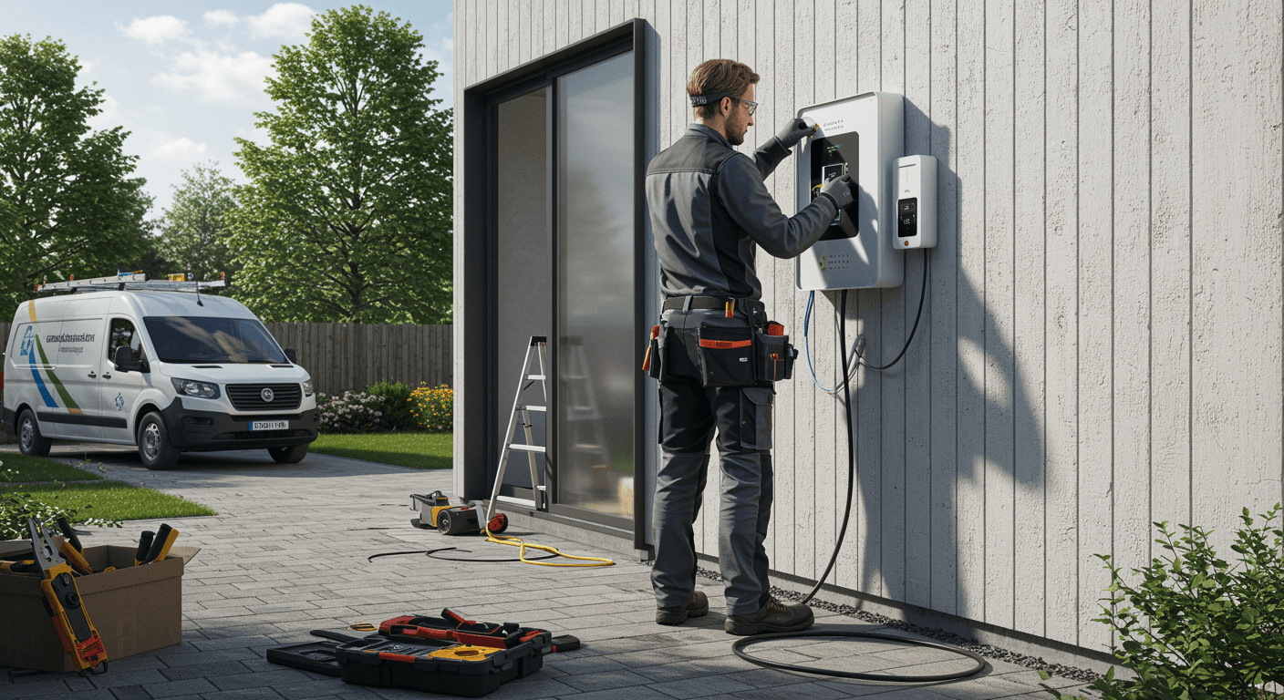 El- och installationstjänster visualization