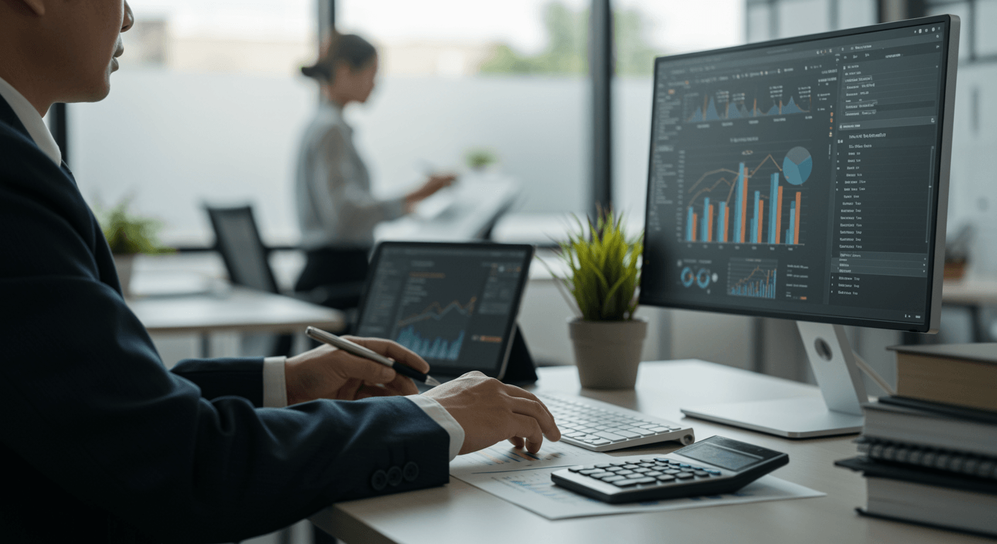 Revision- och redovisningsbyrå visualization