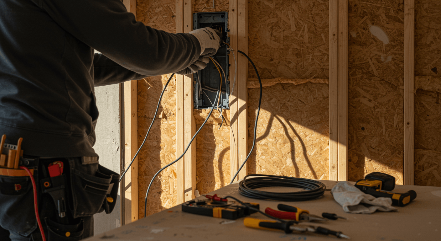 Elinstallationsverksamhet visualization