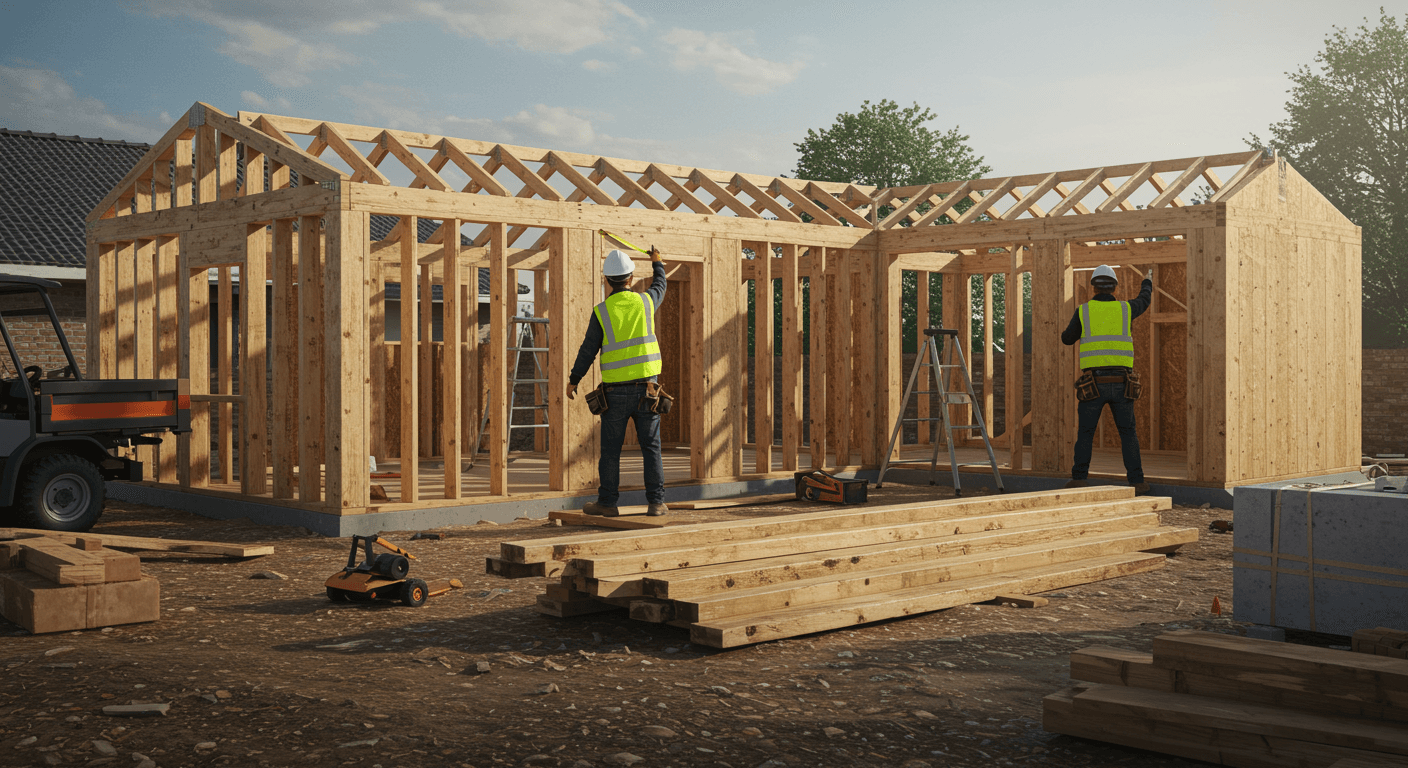 Byggverksamhet och entreprenad visualization