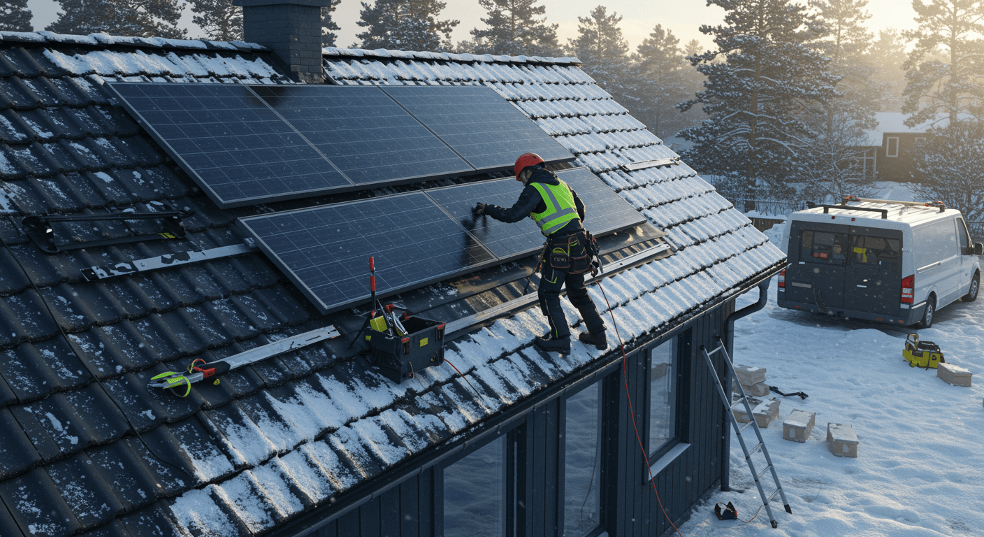 Elinstallationer och snickeri visualization