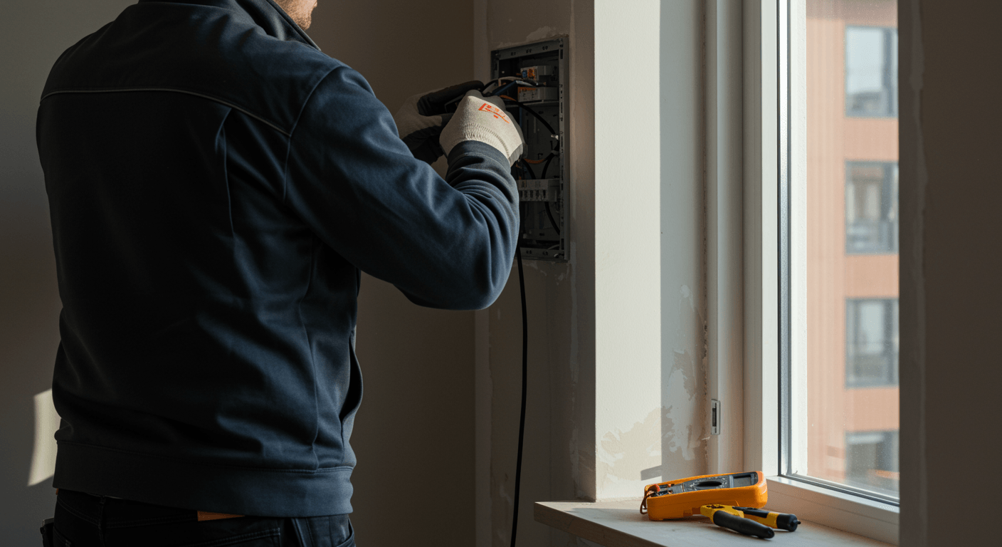 Elinstallationsverksamhet visualization