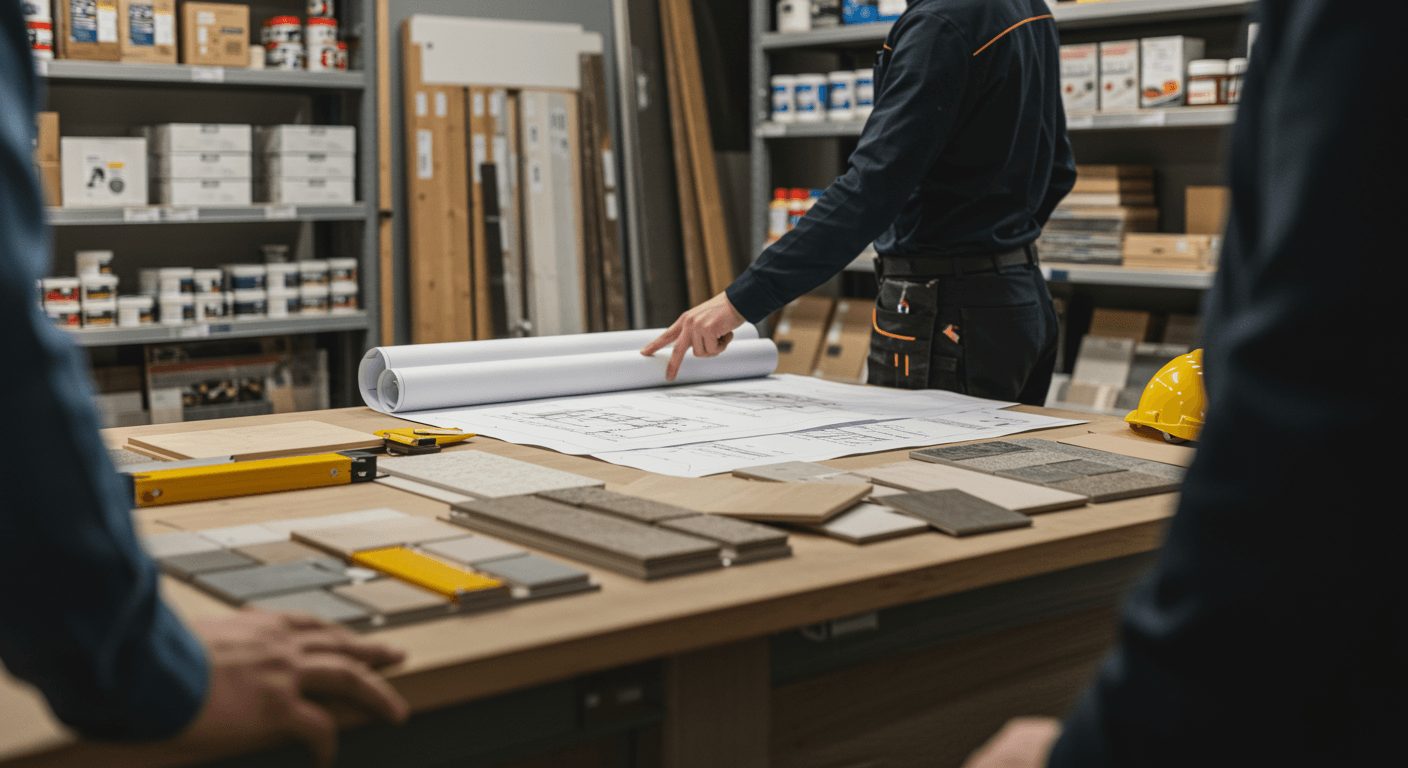 Byggvaruhandel och konsultation visualization