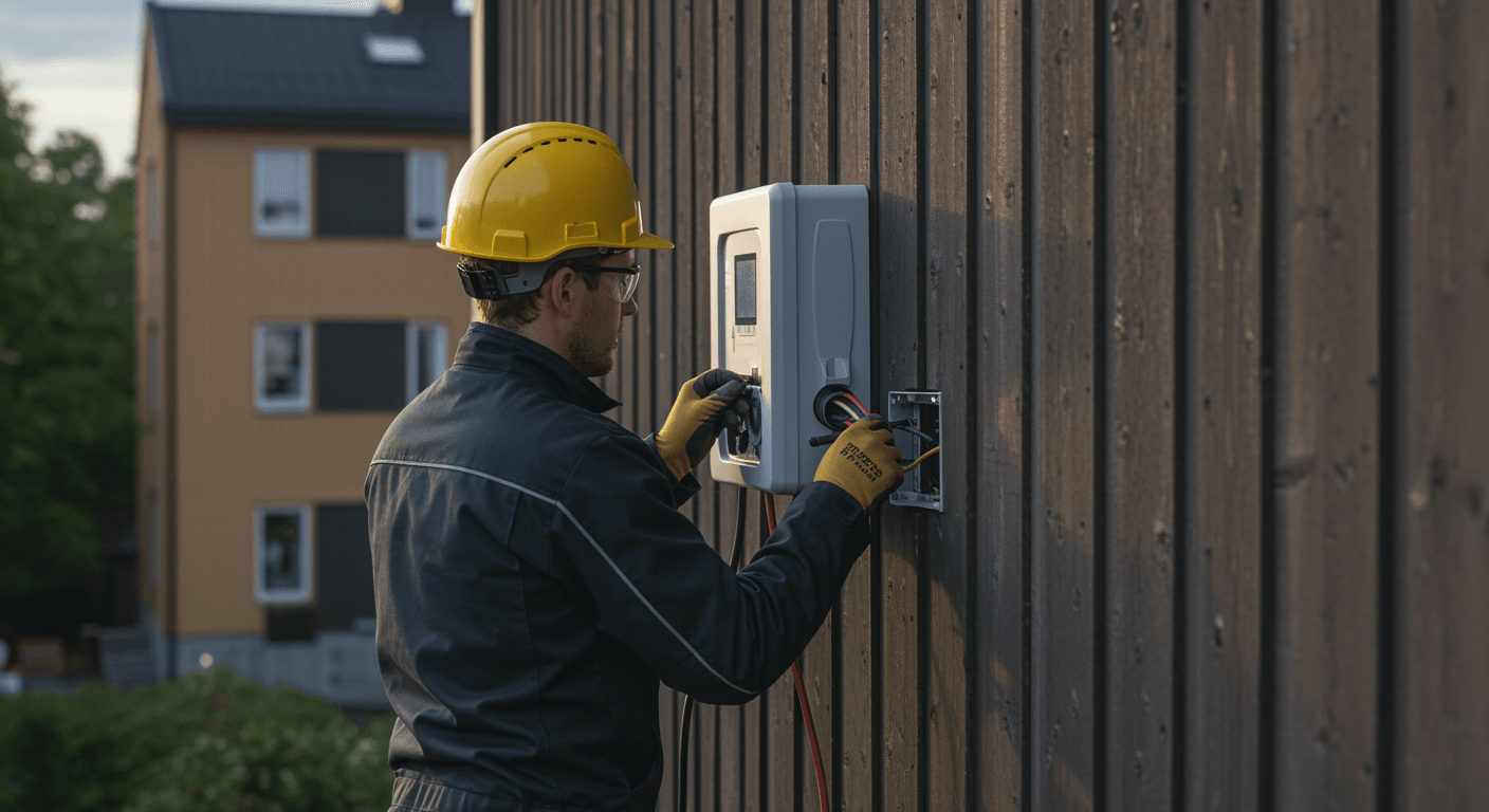 Elinstallationsverksamhet visualization