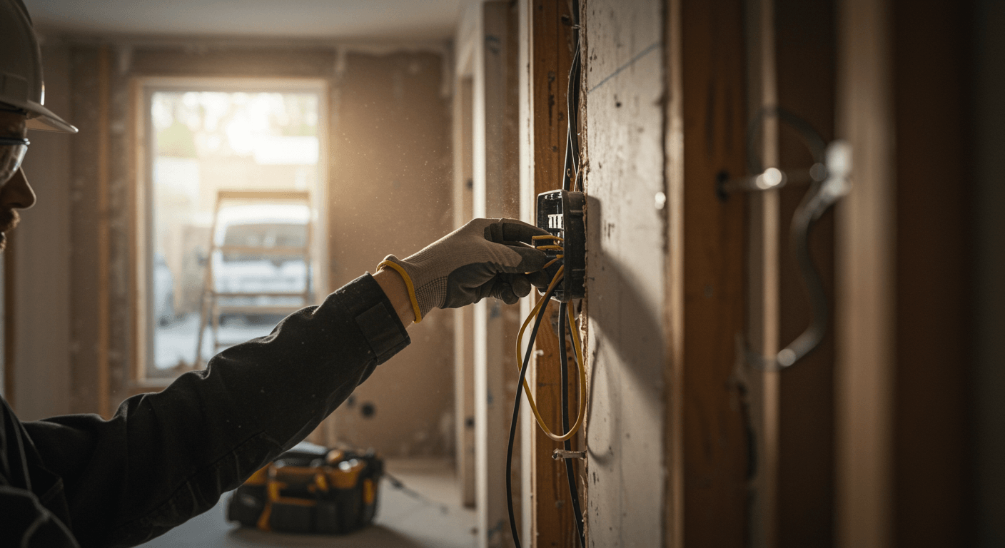 Elinstallationsverksamhet visualization