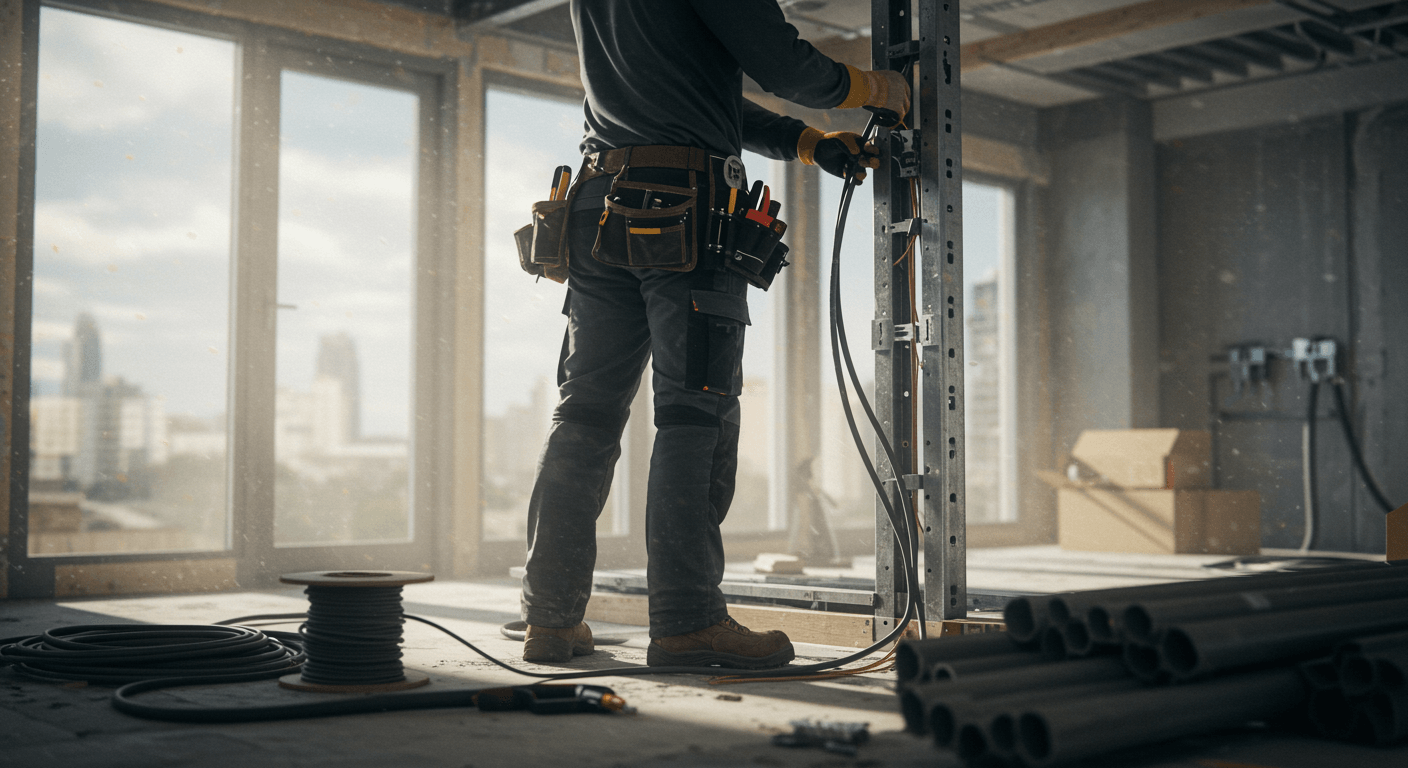 Elinstallationsverksamhet visualization