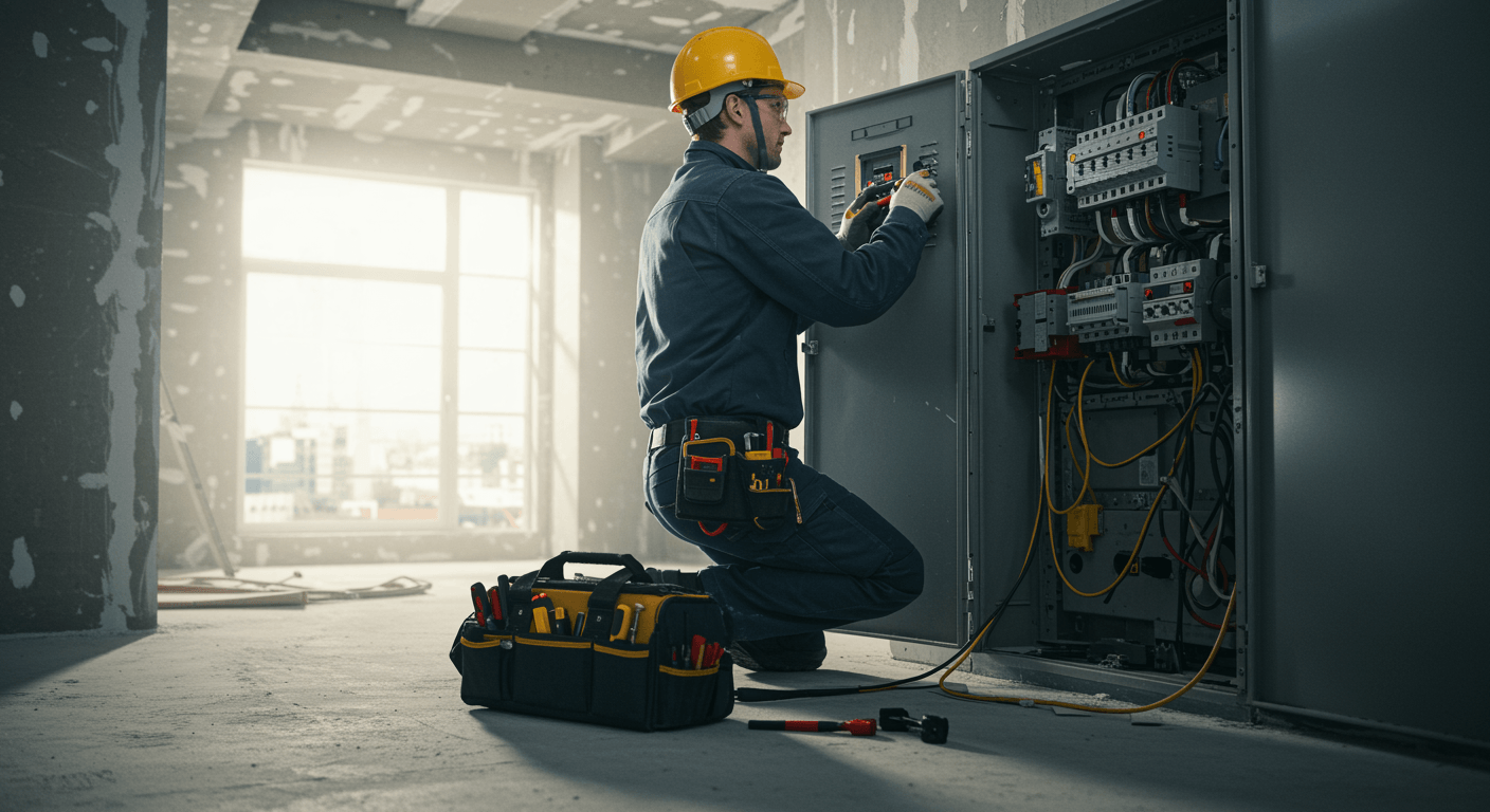 Elinstallationsverksamhet visualization