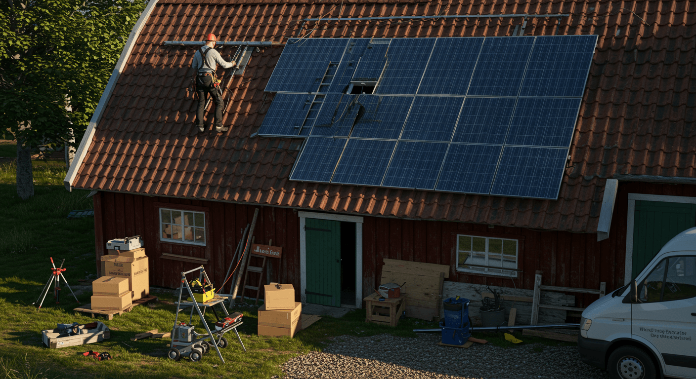 Elinstallationer och service visualization