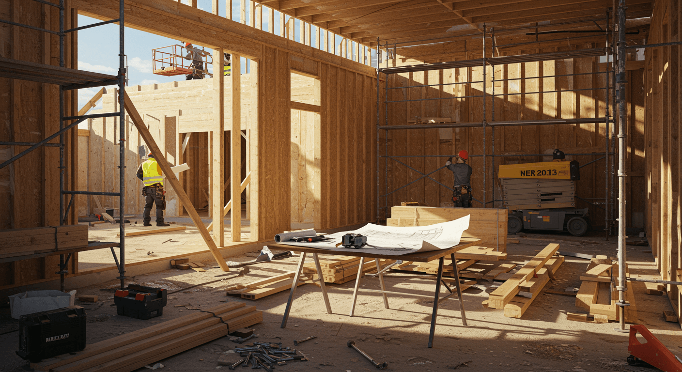 Byggnation och renovering visualization