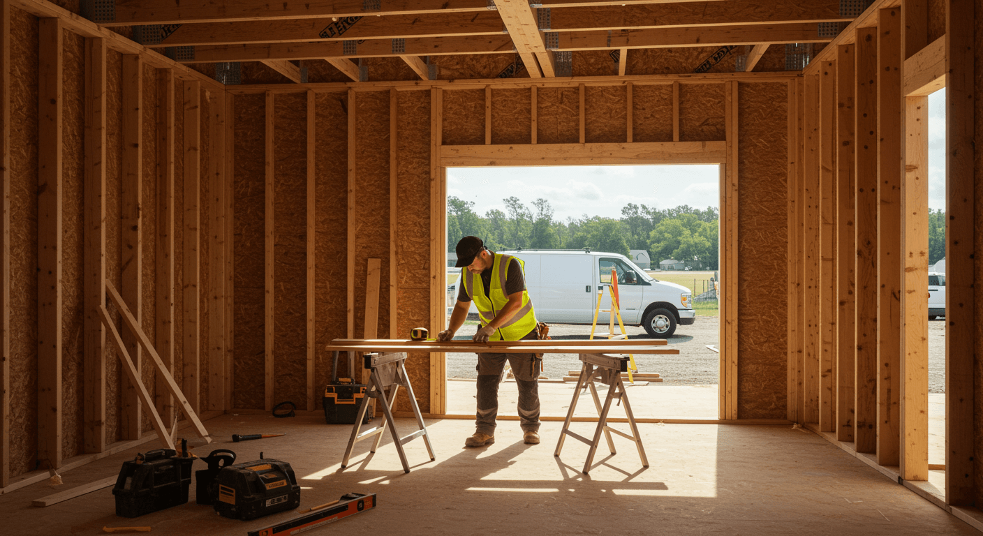 Byggverksamhet och entreprenad visualization