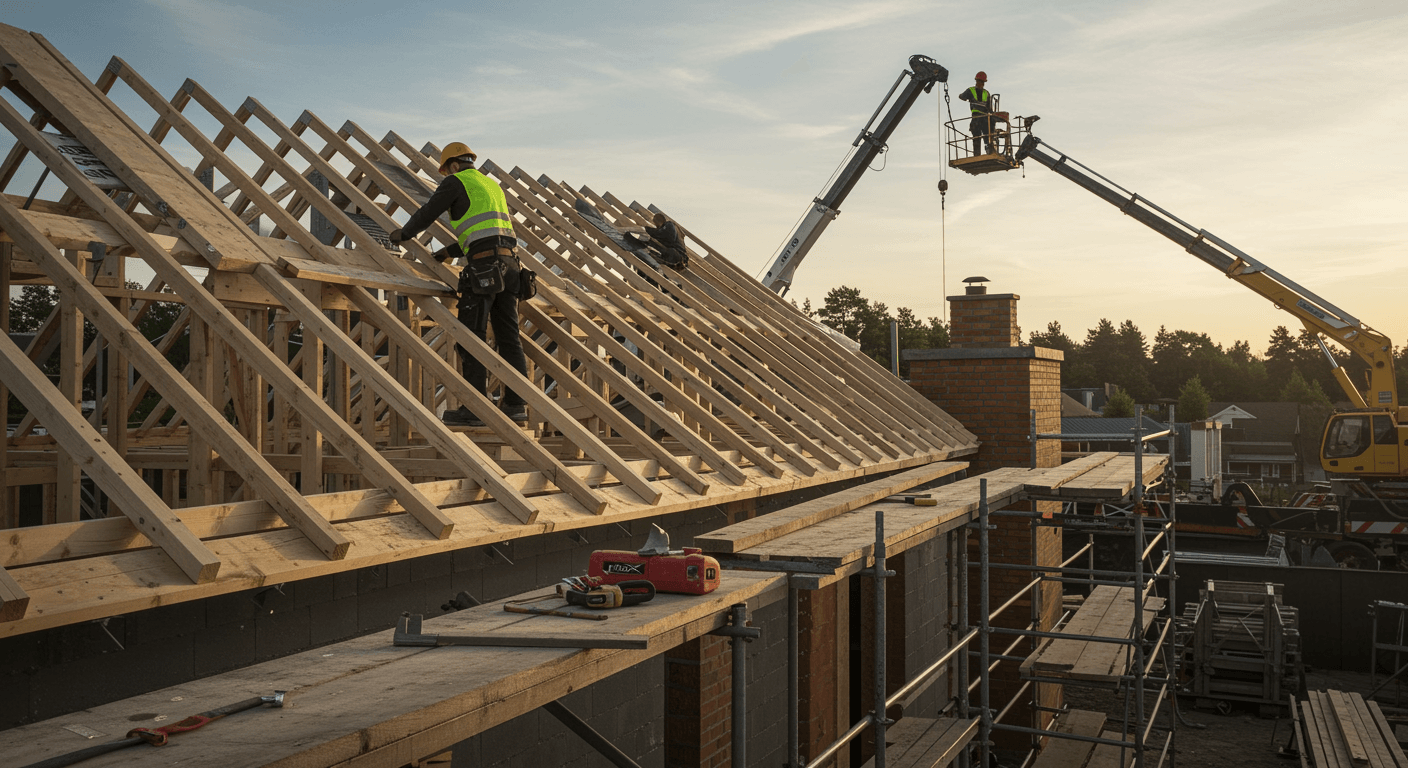 Byggnads- och entreprenadverksamhet visualization