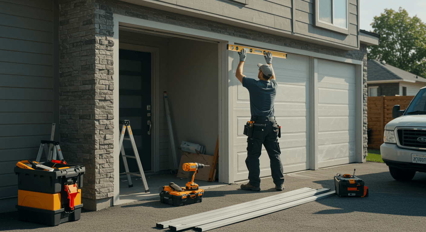 Försäljning av garageportar visualization