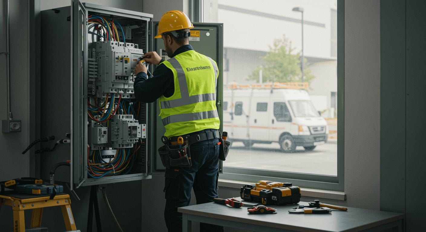 Elinstallationsverksamhet visualization