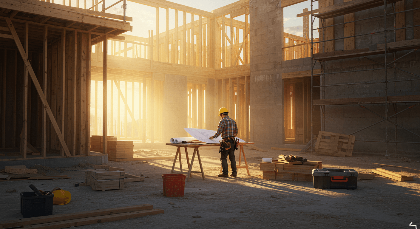 Bygg- och anläggningsverksamhet visualization