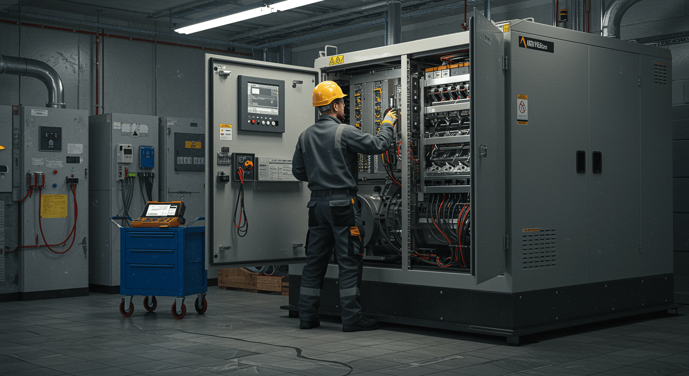 Reservkraftsinstallationer visualization