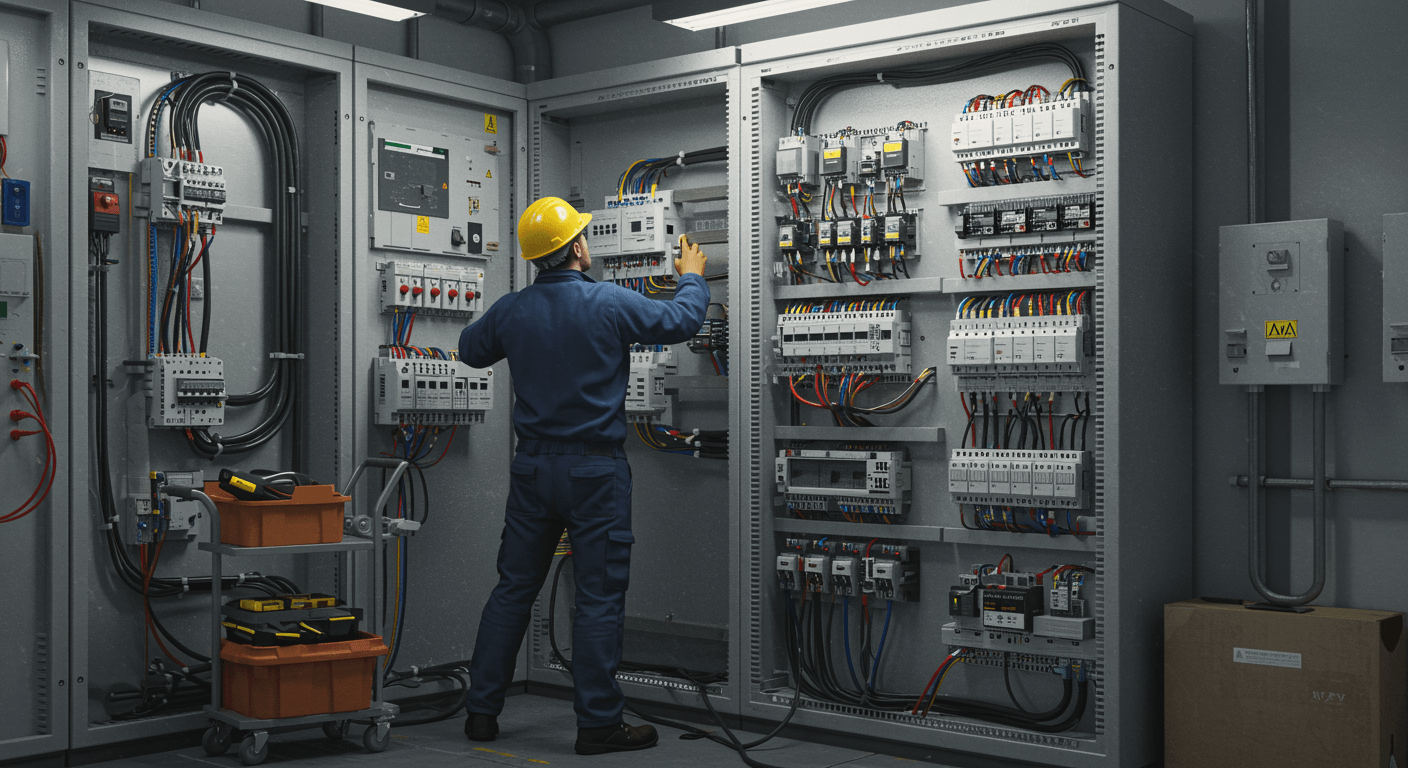 Elektriska installationer visualization