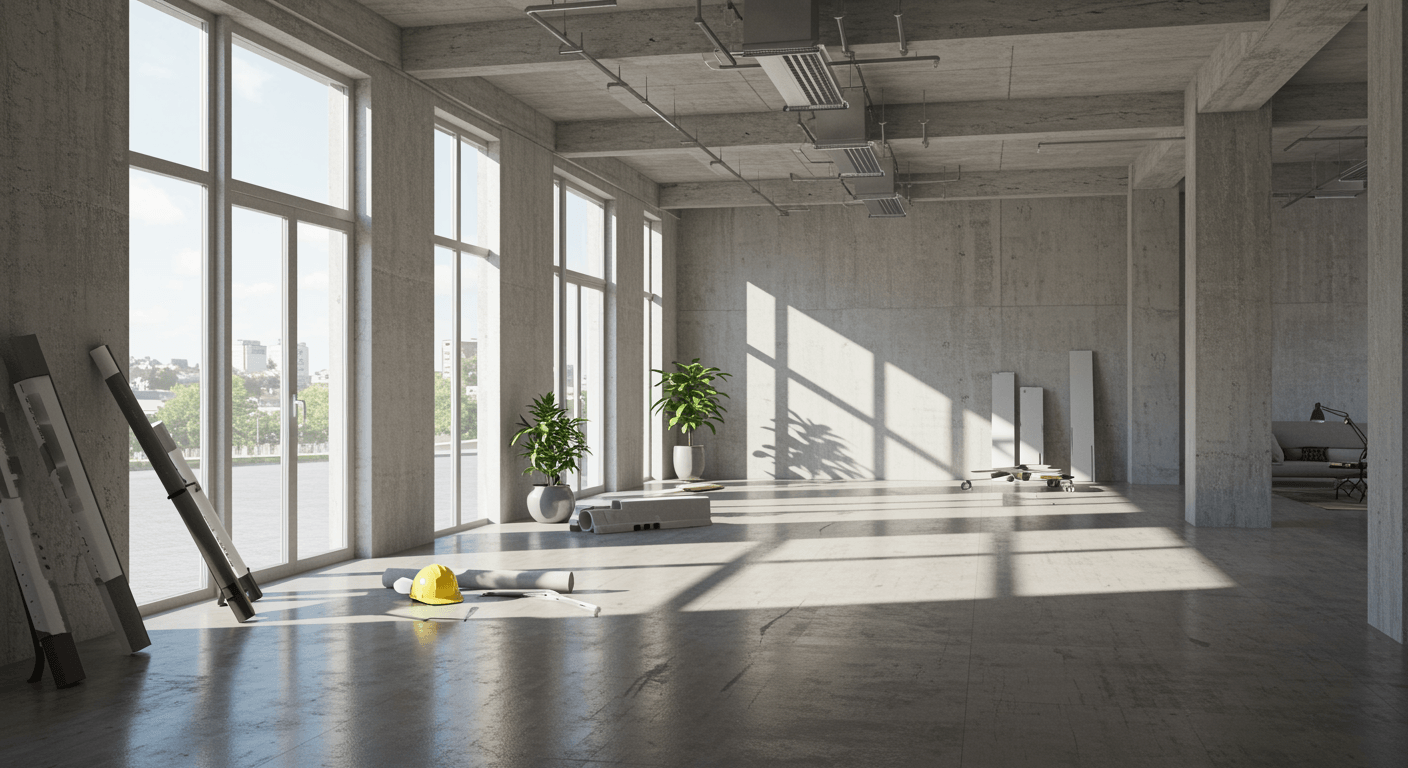 Byggnadsverksamhet och fastighet visualization