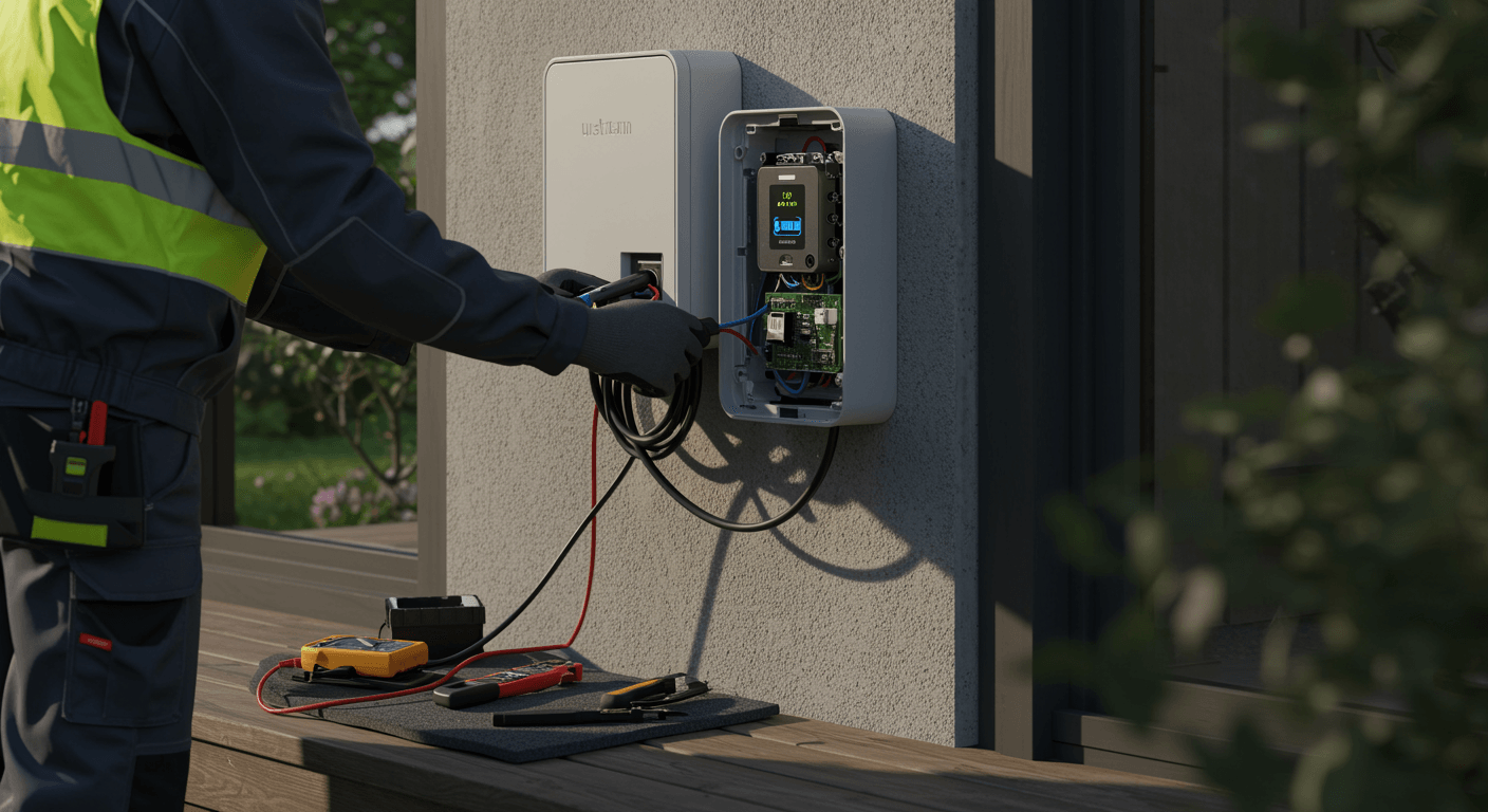 El- och datanätsinstallationer visualization