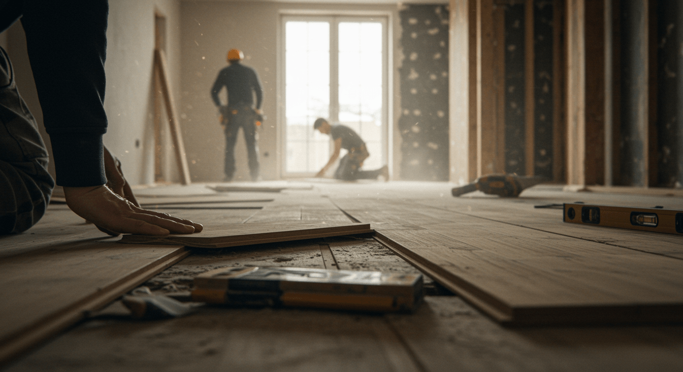 Måleri- och golvläggningsverksamhet visualization