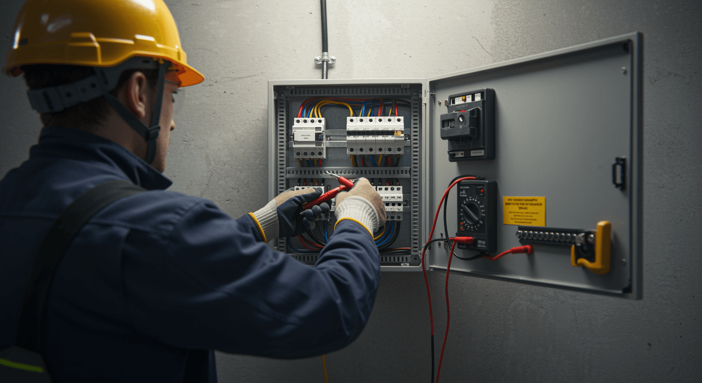 Elinstallation och fastighetskötsel visualization