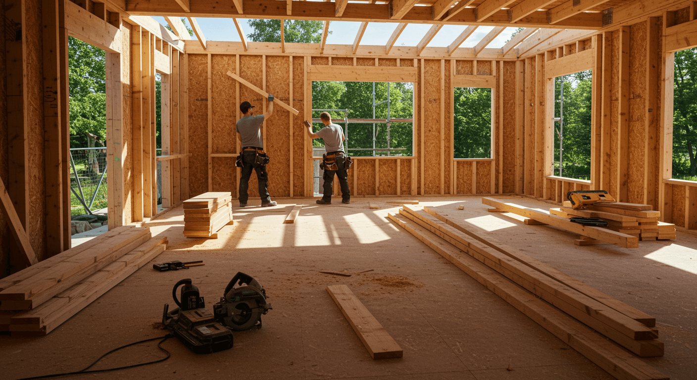 Byggverksamhet och renovering visualization