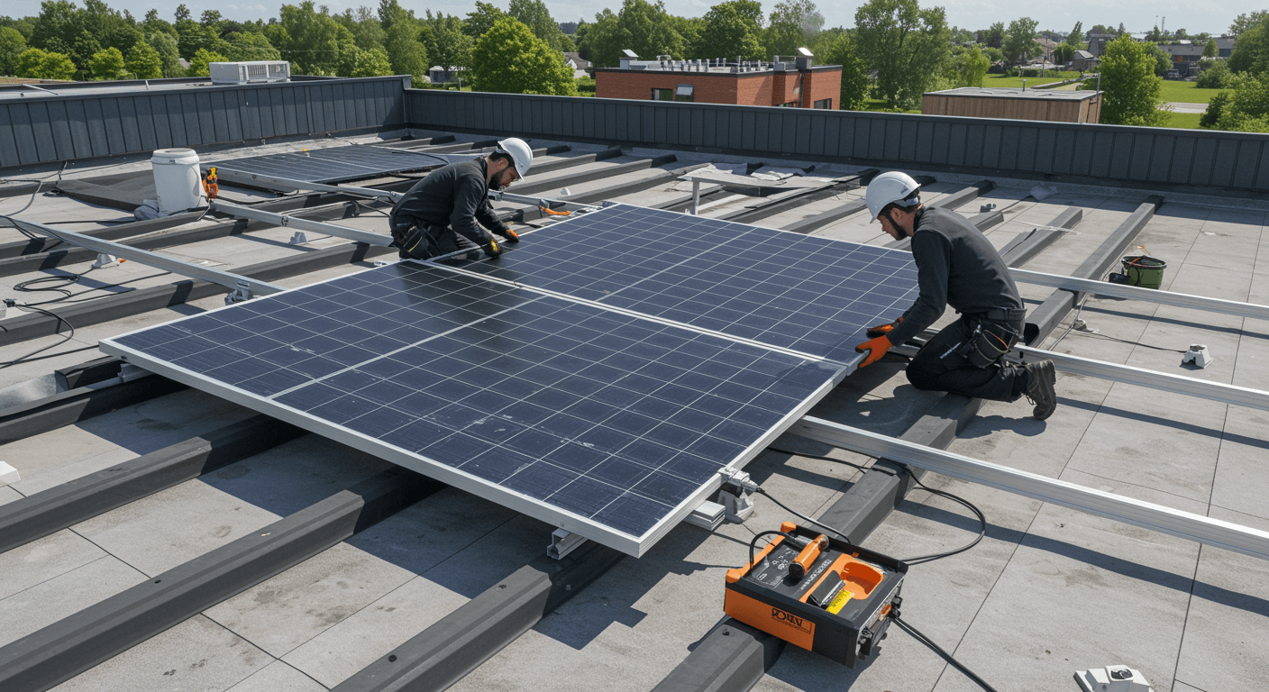 Försäljning av solpaneler visualization