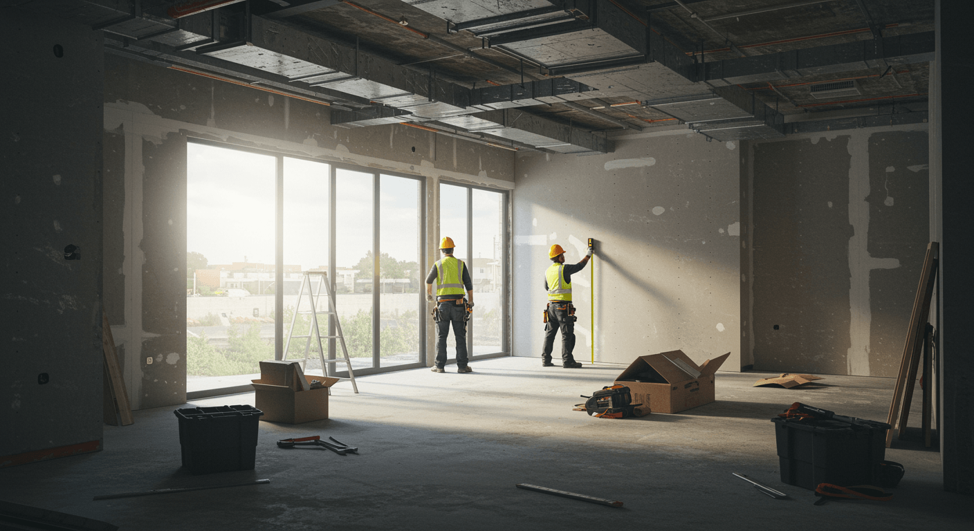 Byggnads- och konsultverksamhet visualization