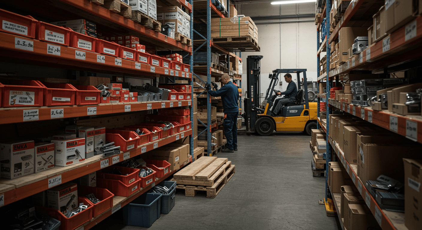 Partihandel med beslag och tillbehör visualization