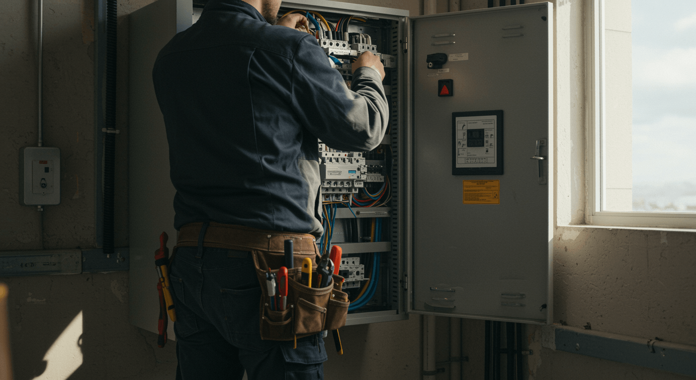 Elinstallationsverksamhet visualization