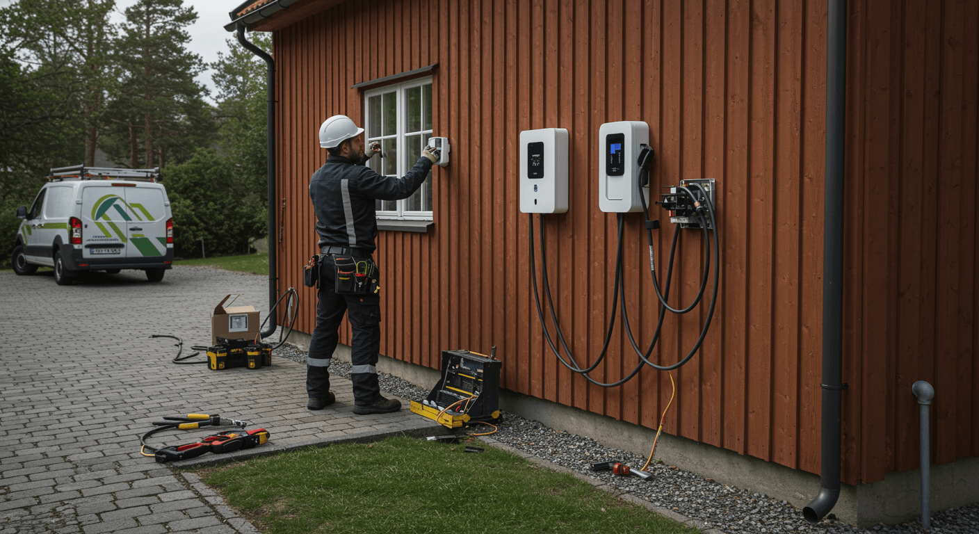 El- och teletekniska installationer visualization