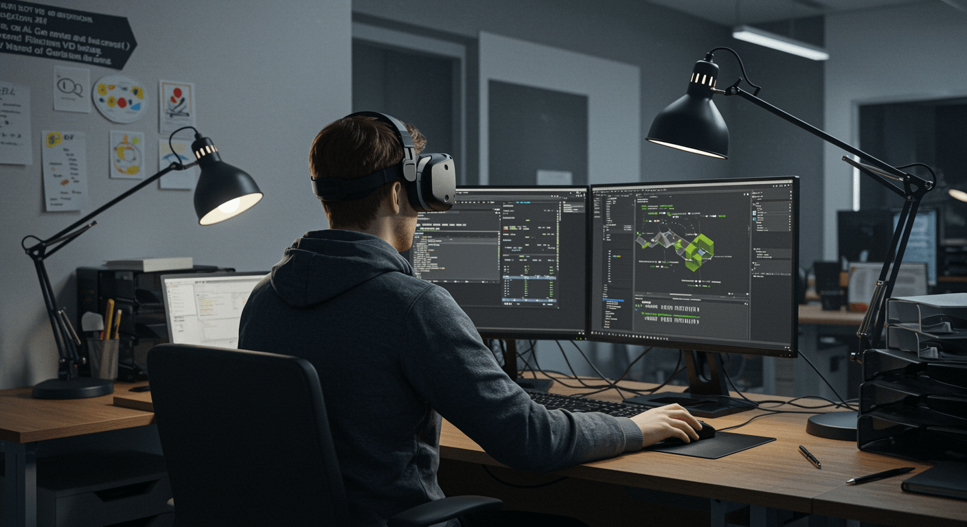 Utveckling av virtuella verkligheter visualization