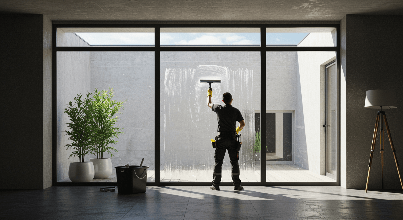 Fönsterputsverksamhet visualization