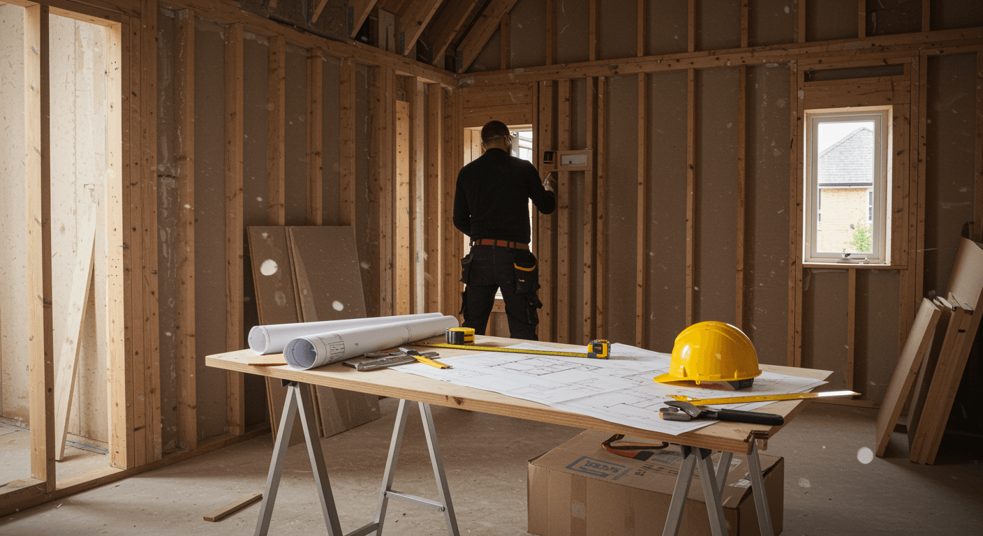 Byggkonsult och byggrörelse visualization