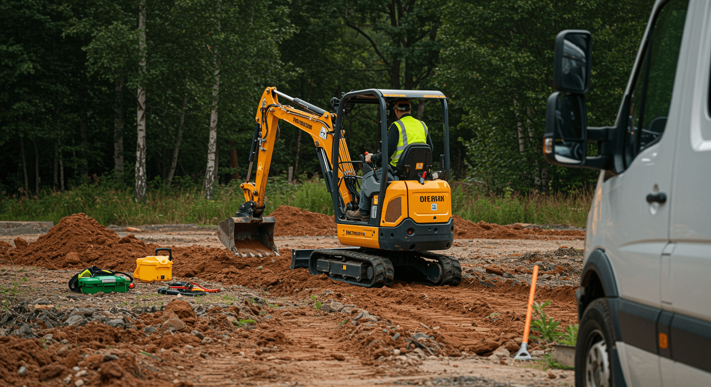 Byggnads- och entreprenadverksamhet visualization